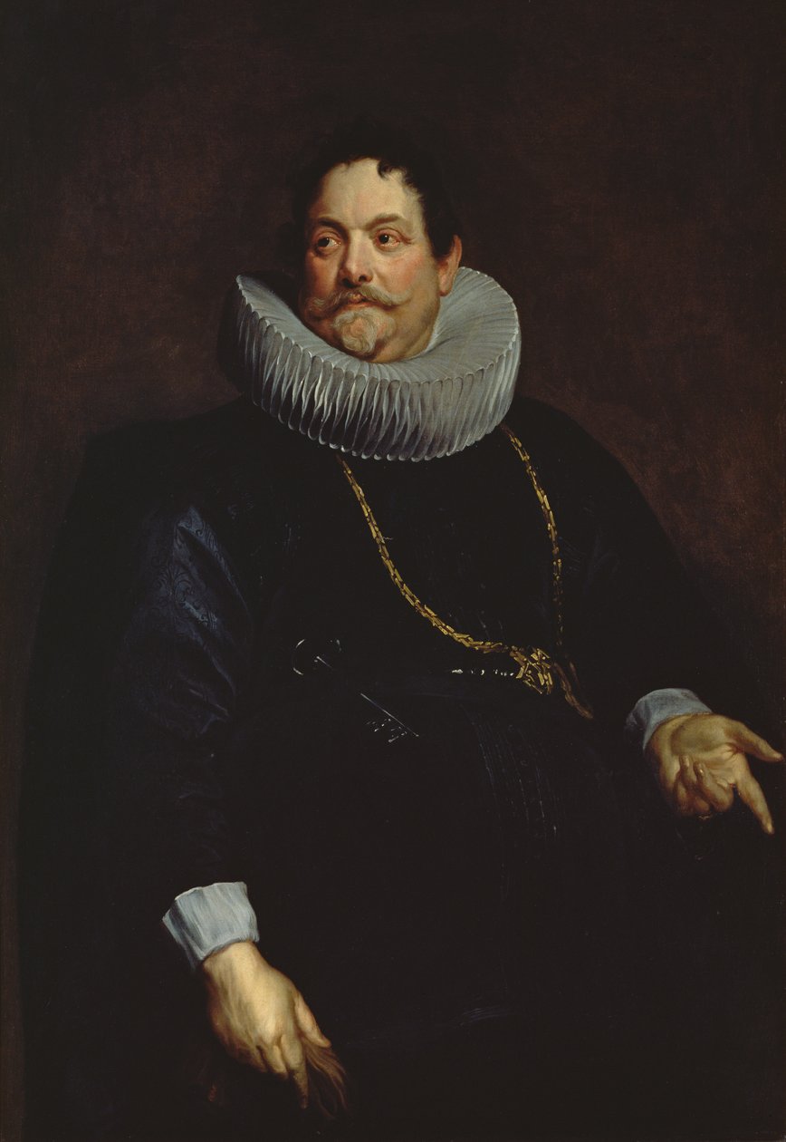 Egy lovas portréja (John of Monfort) alkotó: Anthony van Dyck