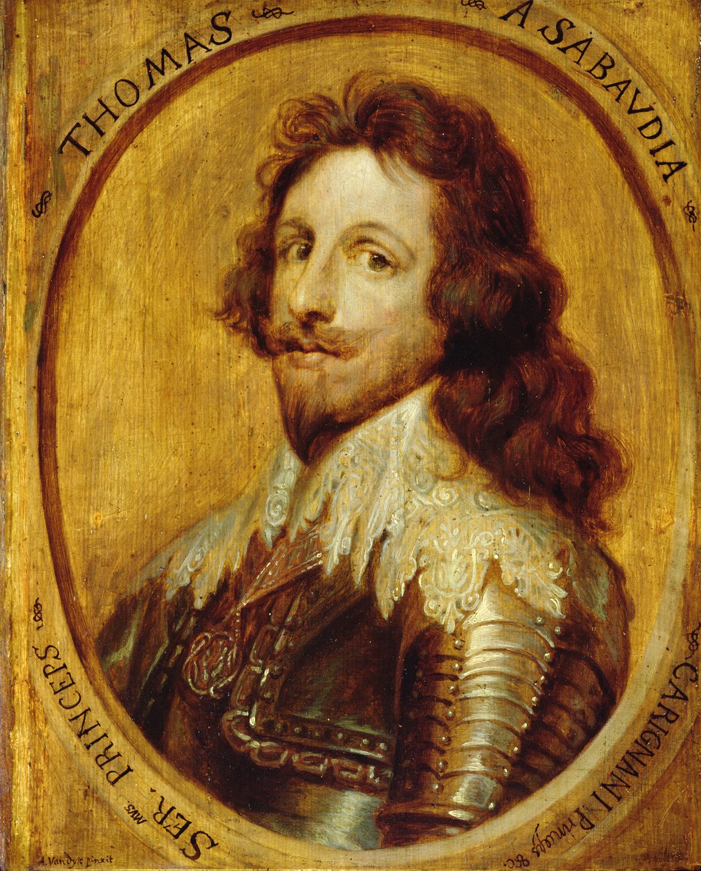 Savoyai Tamás (1597-1656) Carignan hercege alkotó: Anthony van Dyck