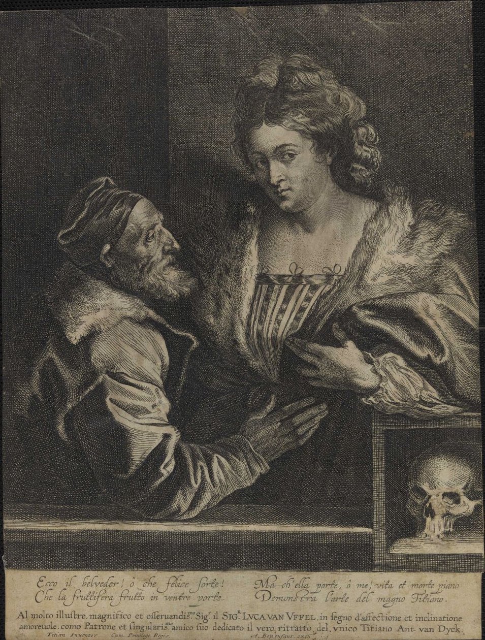 Tiziano és úrnője alkotó: Anthony van Dyck