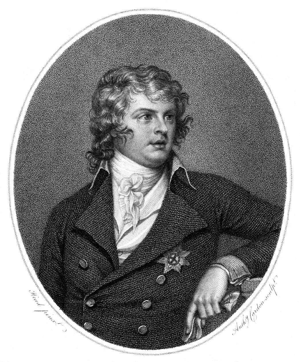 Frigyes Augustus herceg, 1801 alkotó: Anthony Cardon