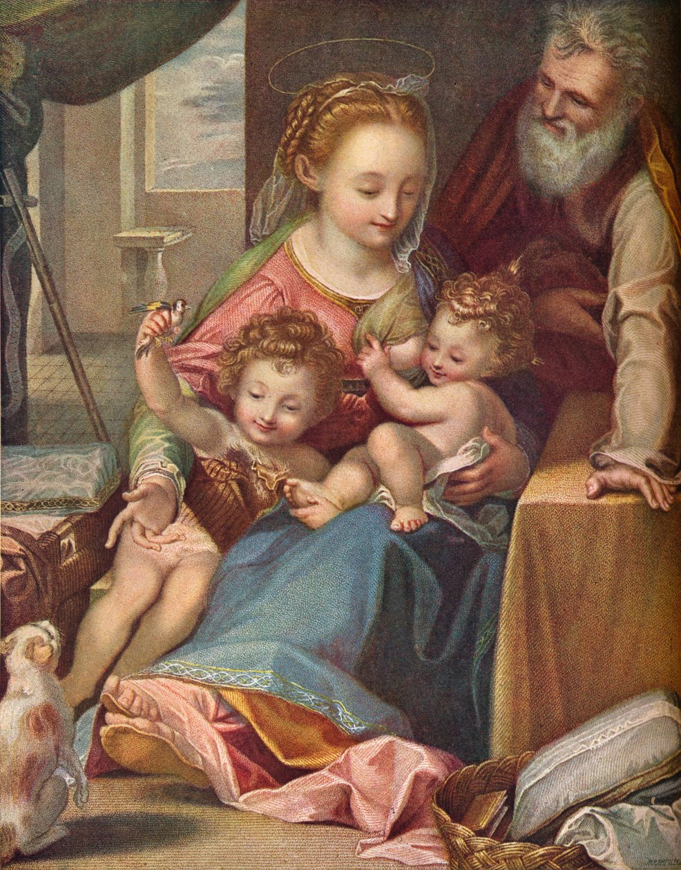 A macska Madonnája La Madonna del Gatto, c1575, 1906 alkotó: Anthony Cardon