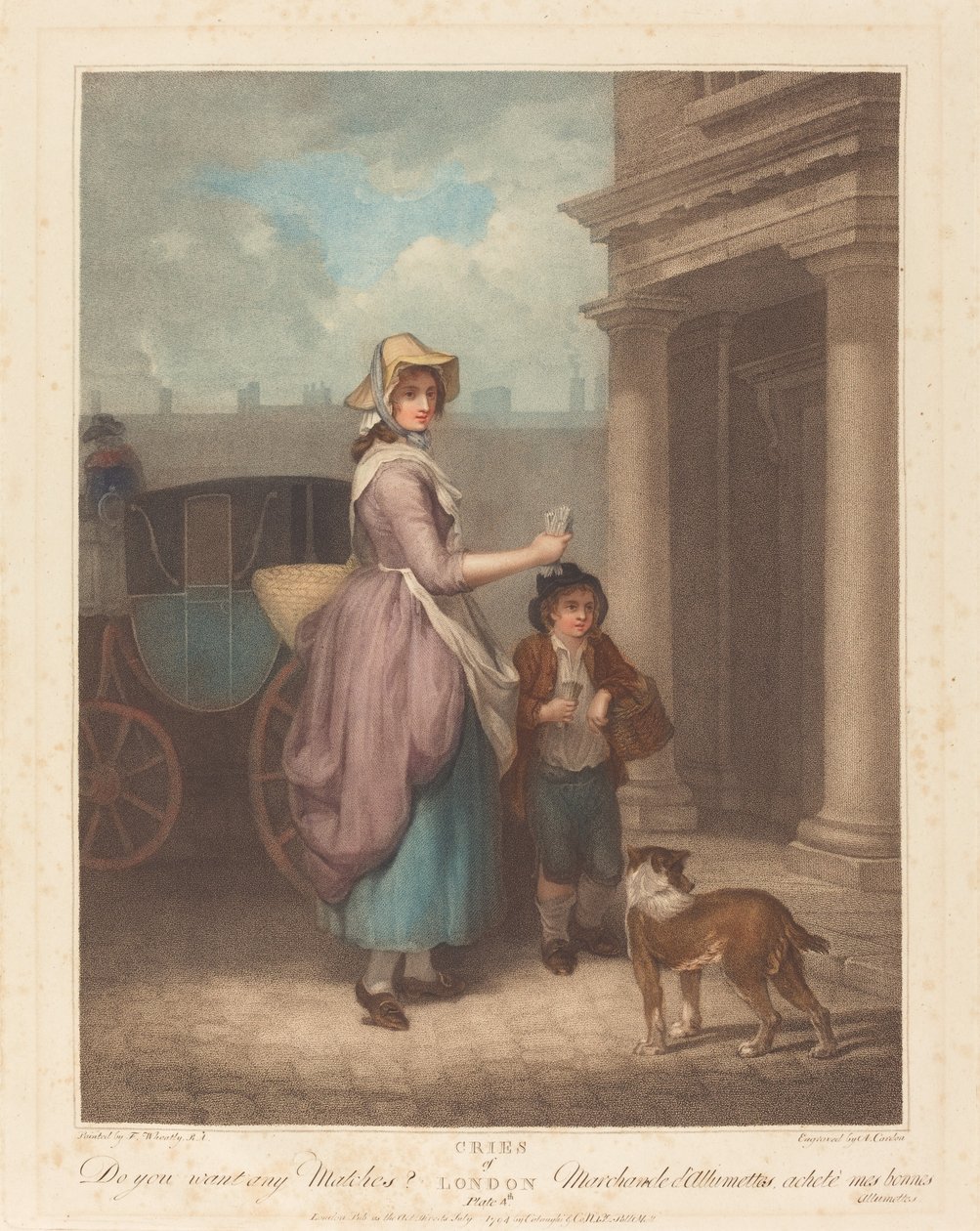 Akarsz meccseket? alkotó: Anthony Cardon after Francis Wheatley
