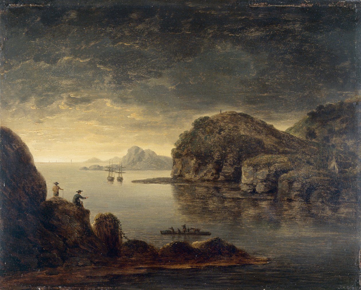 „Kilátás Glamorganshire-ben”, 18. század alkotó: Anthony Devis