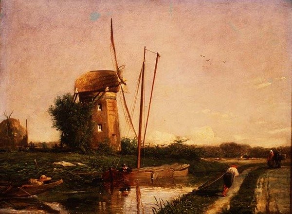 Egy malom Hágában alkotó: Anthony Mark