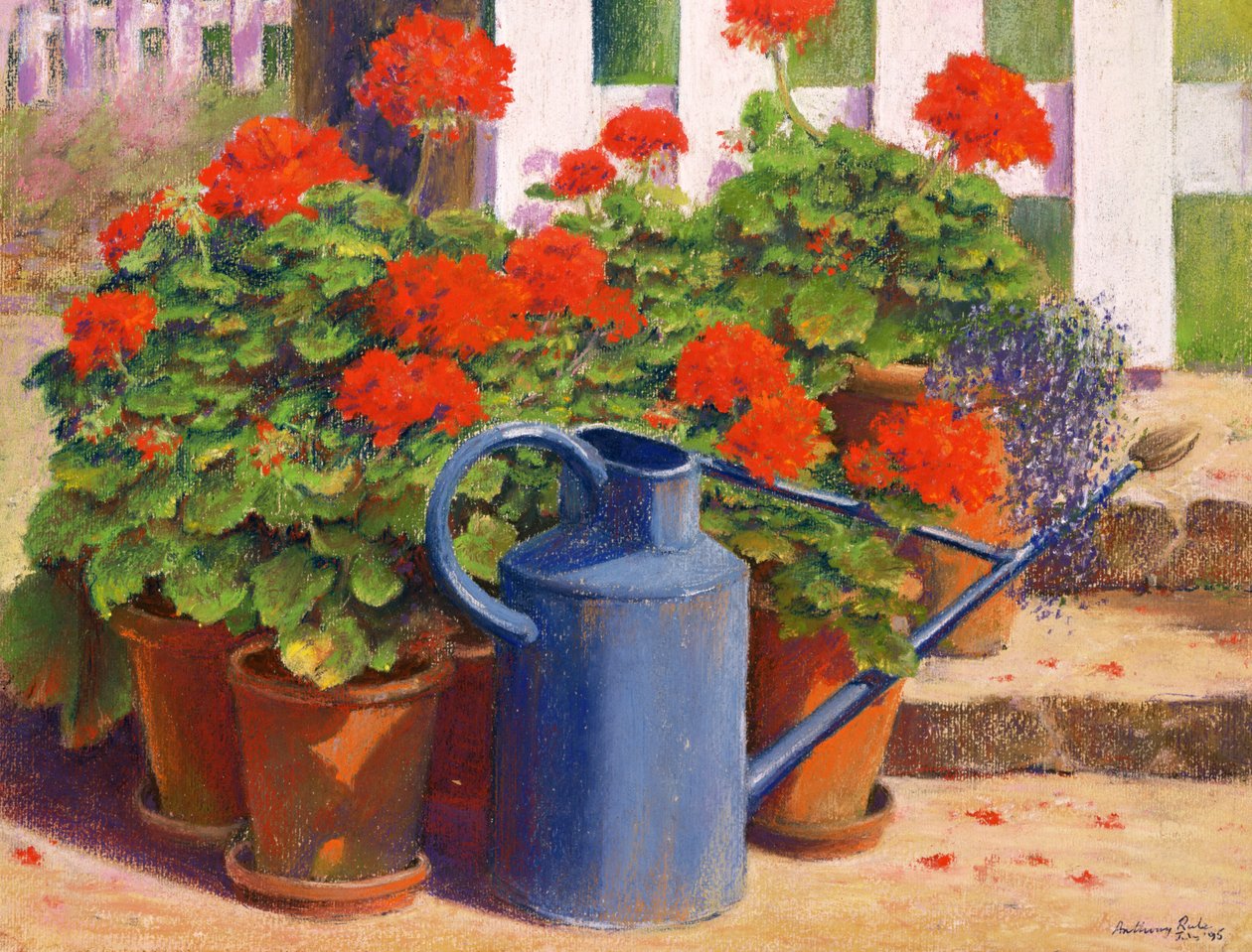 A kék öntözőkanna, 1995 alkotó: Anthony Rule