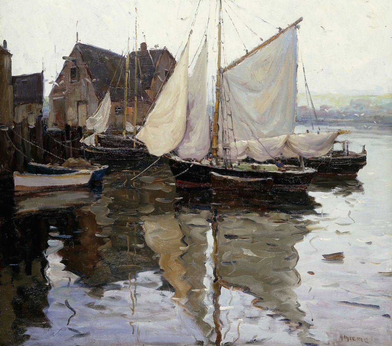Harborside, Gloucester alkotó: Anthony Thieme