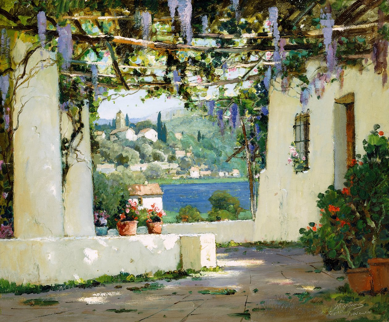 Mediterrán terasz alkotó: Anthony Thieme