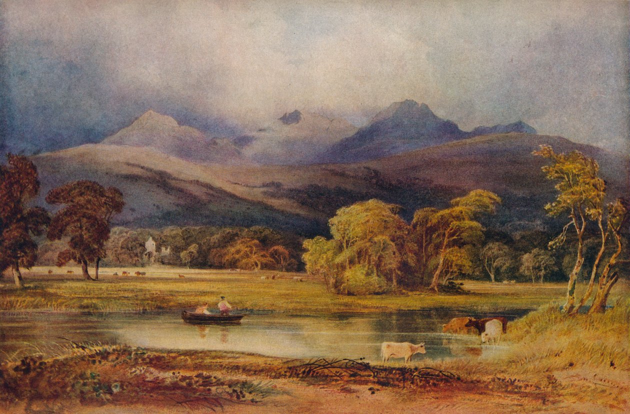 Glen Finlass, 1846 alkotó: Anthony Vandyke Copley Fielding