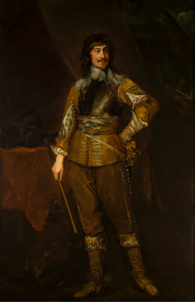 Mountjoy Blount portréja, Newport 1. grófja (1597-1666), 1619-1641 (olaj, vászon) alkotó: Anthony van (after) Dyck