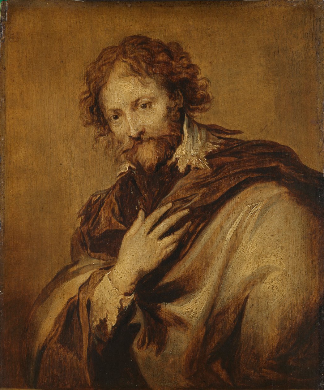 Peter Paul Rubens (1577-1640) portréja, 1630-50 körül (olaj, tábla) alkotó: Anthony van (after) Dyck