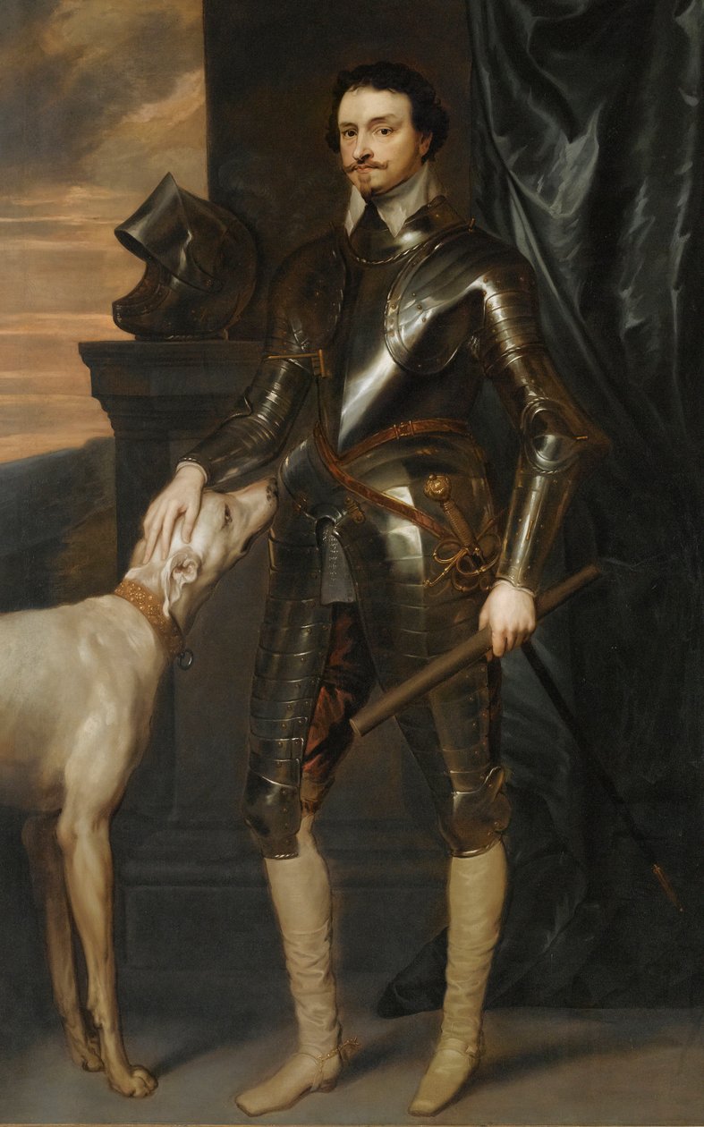""Thomas Wentworth portréja alkotó: Anthony van (studio of) Dyck