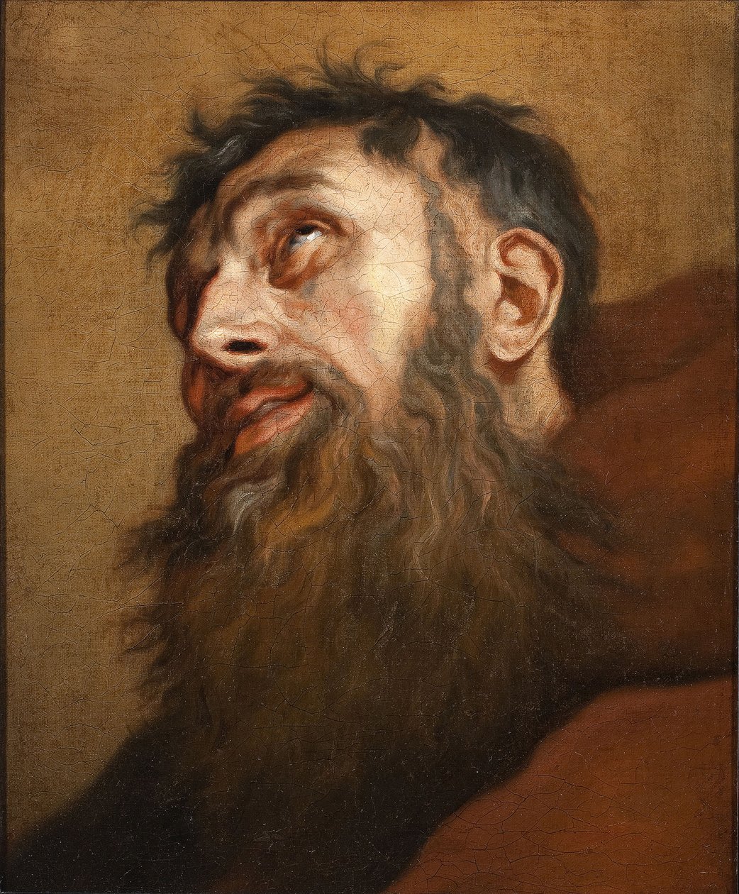 Szent Ferenc Dyck mellett, Sir Anthony van alkotó: Anthony van (studio of) Dyck