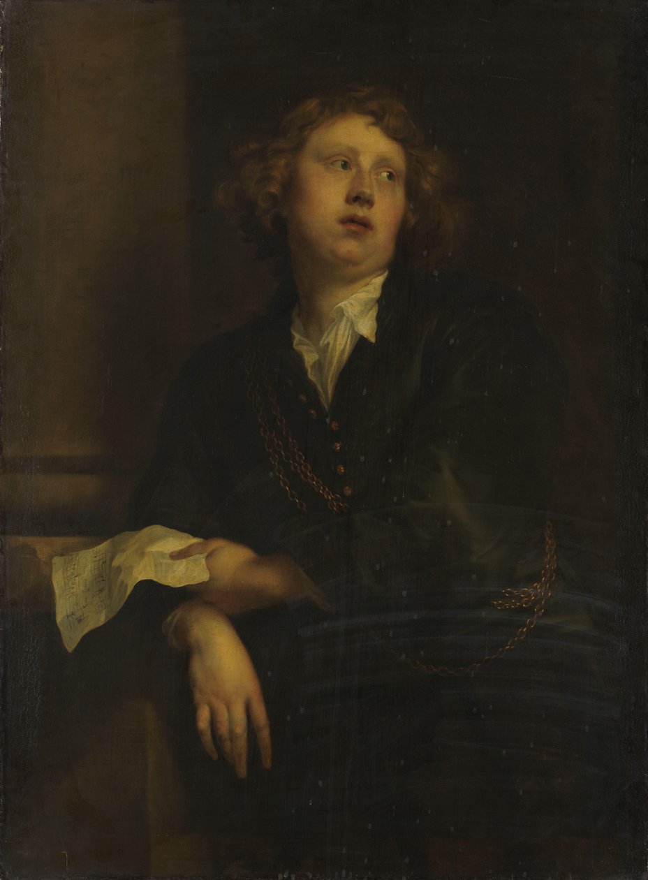 Hendrik Liberti portréja (kb. 1600-kb. 1669) alkotó: Anthony van Dyck (after)