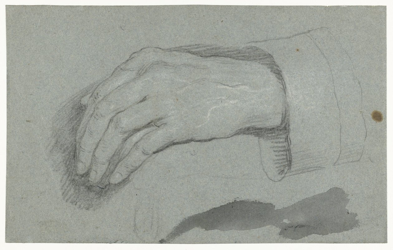 Bal kéz és mandzsetta alkotó: Anthony van Dyck (possibly)
