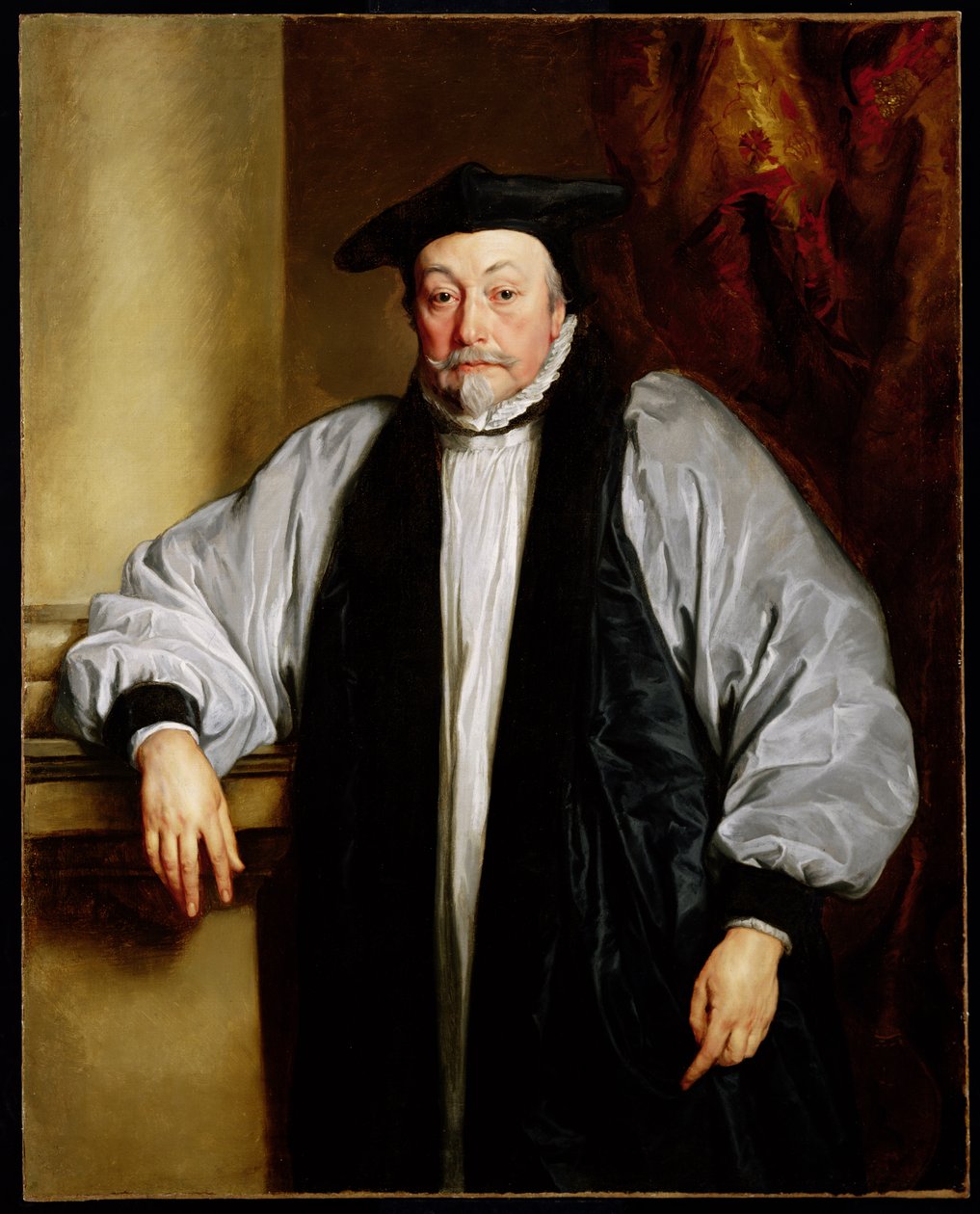 Laud érsek (1573-1645) c.1635-37 (és részlet 62514) alkotó: Anthony van Dyck