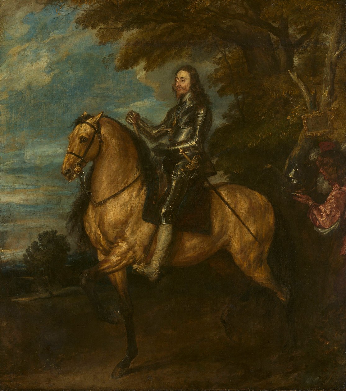 I. Károly (1600-49) lóháton alkotó: Anthony van Dyck
