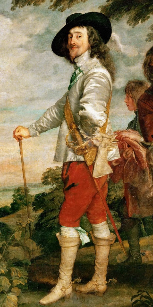 I. Károly a vadászaton alkotó: Anthony van Dyck