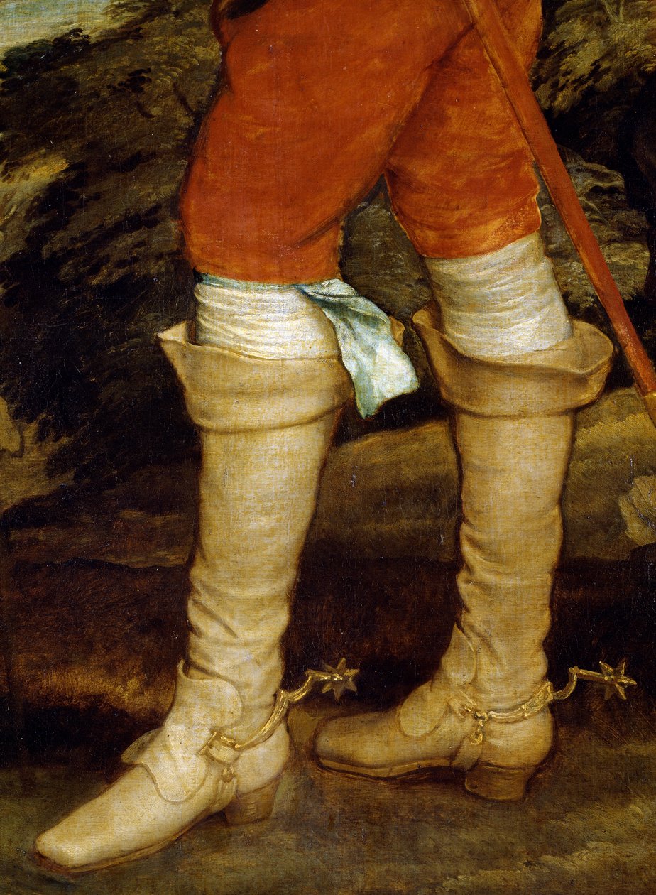 I. Károly vadászat, Anthony van Dyck (1599-1641), részlet alkotó: Anthony van Dyck