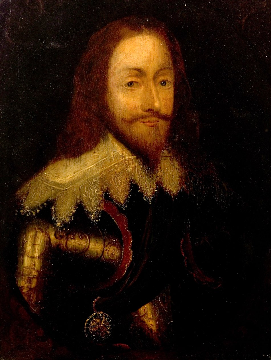 I. Károly, a Bogáncs-rendet viselő páncélban alkotó: Anthony van Dyck