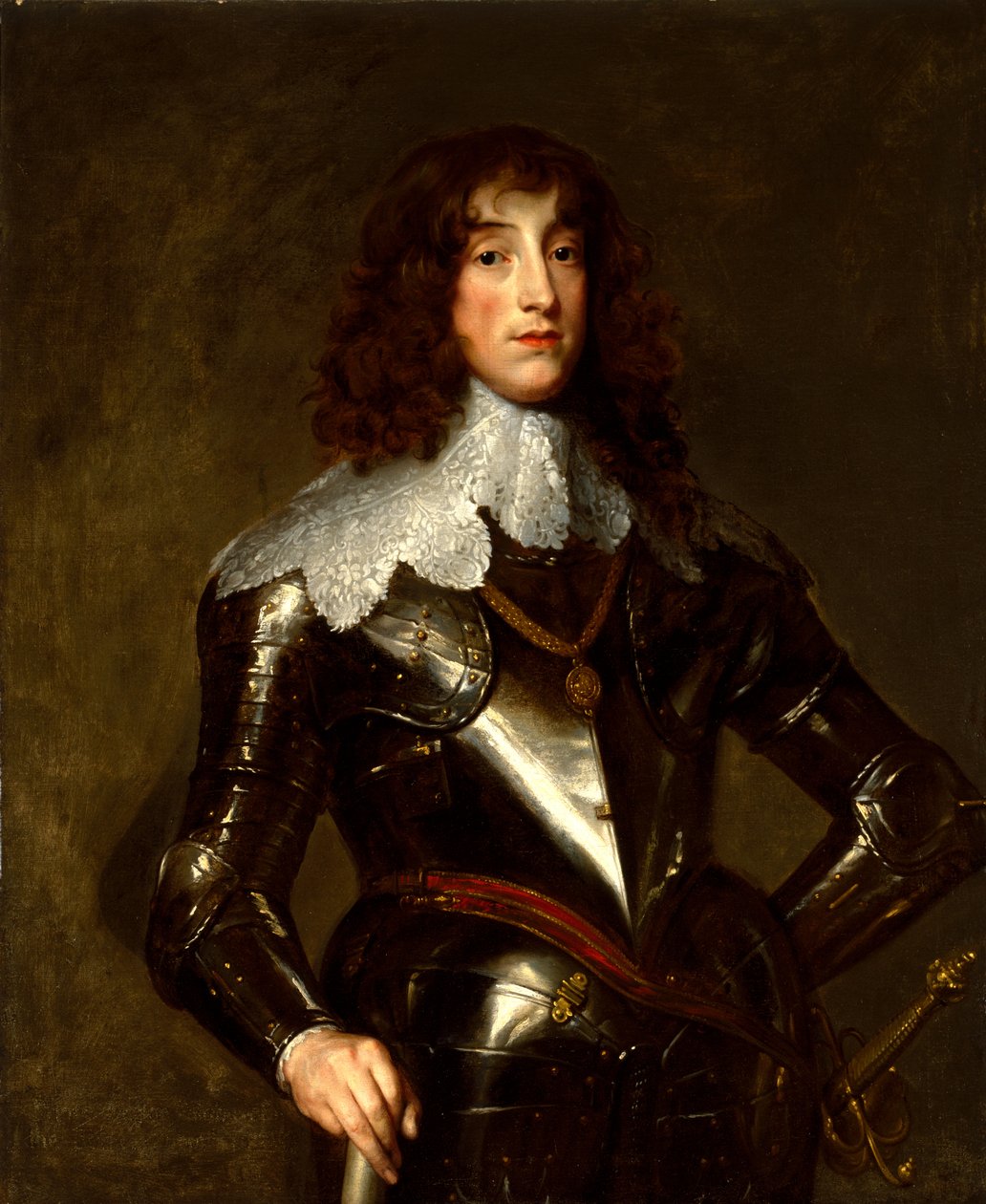 Károly Lajos, nádor választófejedelem, 1637 alkotó: Anthony van Dyck