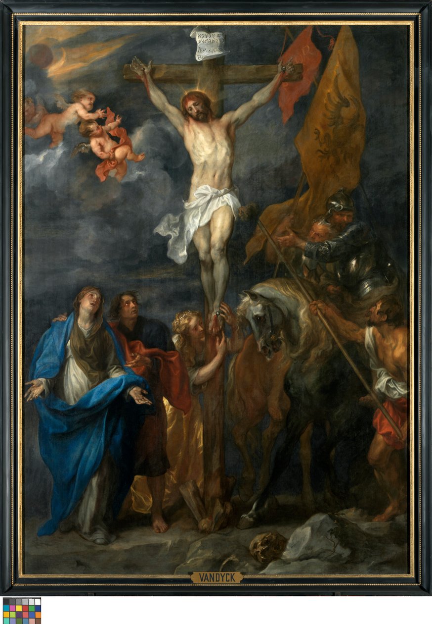 Krisztus a kereszten vagy Krisztus a szivaccsal alkotó: Anthony van Dyck