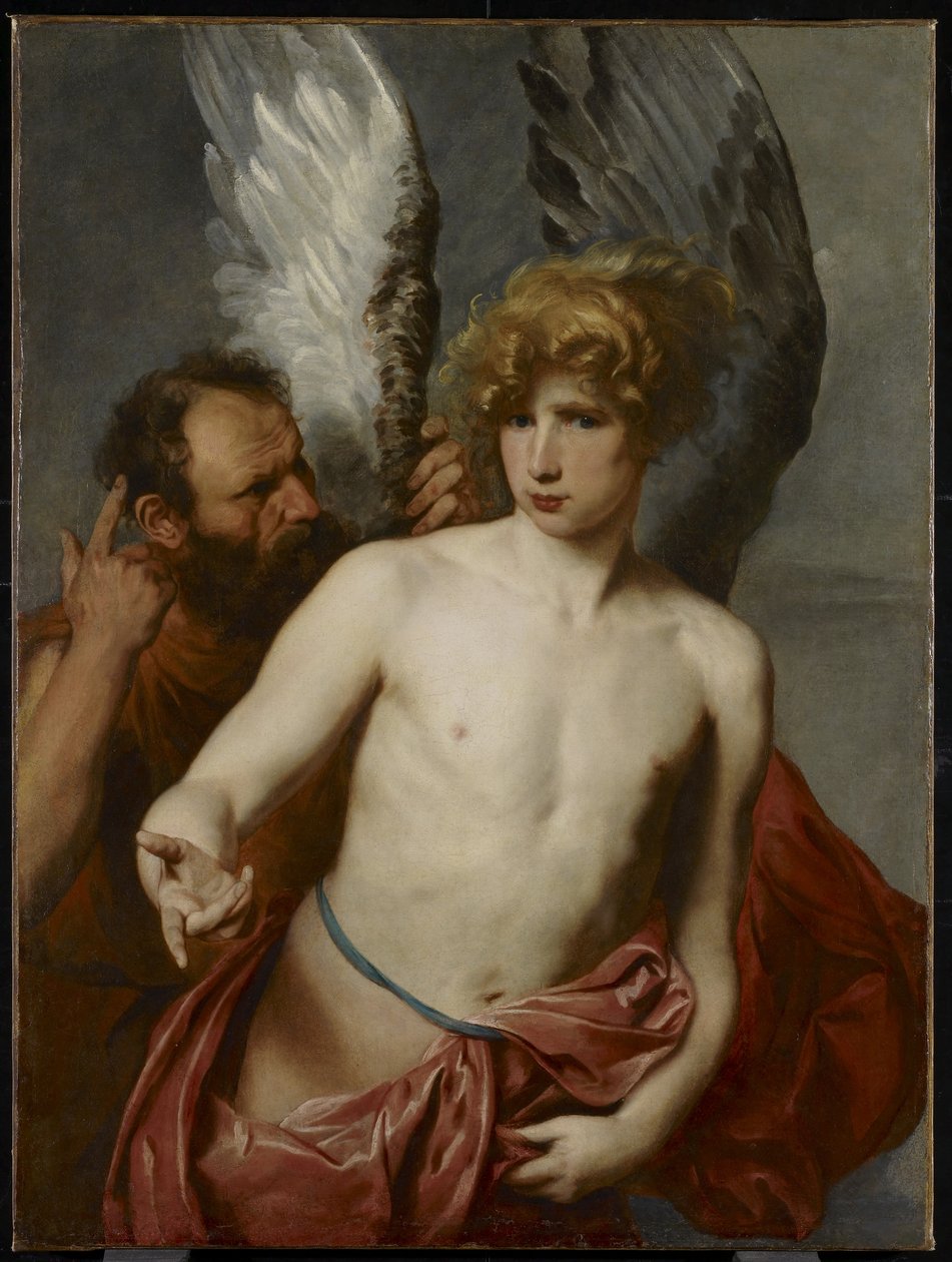 Daidalosz és Ikarosz, 1620 körül alkotó: Anthony van Dyck