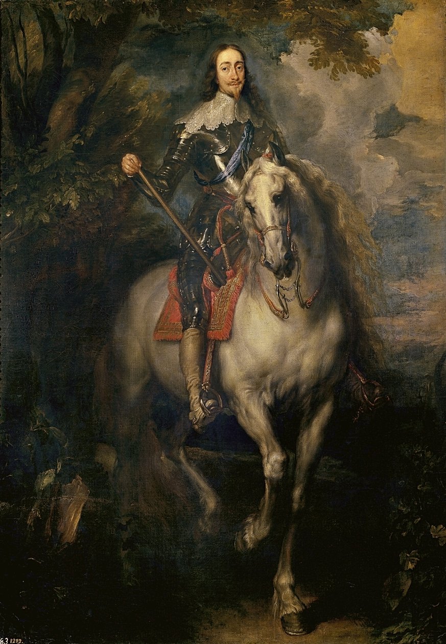 I. Károly lovas portréja I. Károly lóháton alkotó: Anthony van Dyck
