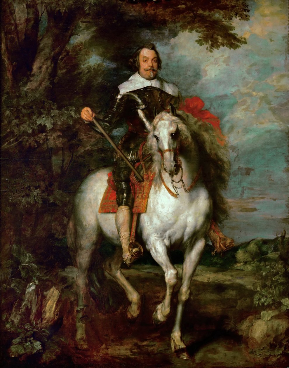 Francisco de Moncada 15861635, Aytona márki és Ossuna gróf lovas portréja alkotó: Anthony van Dyck