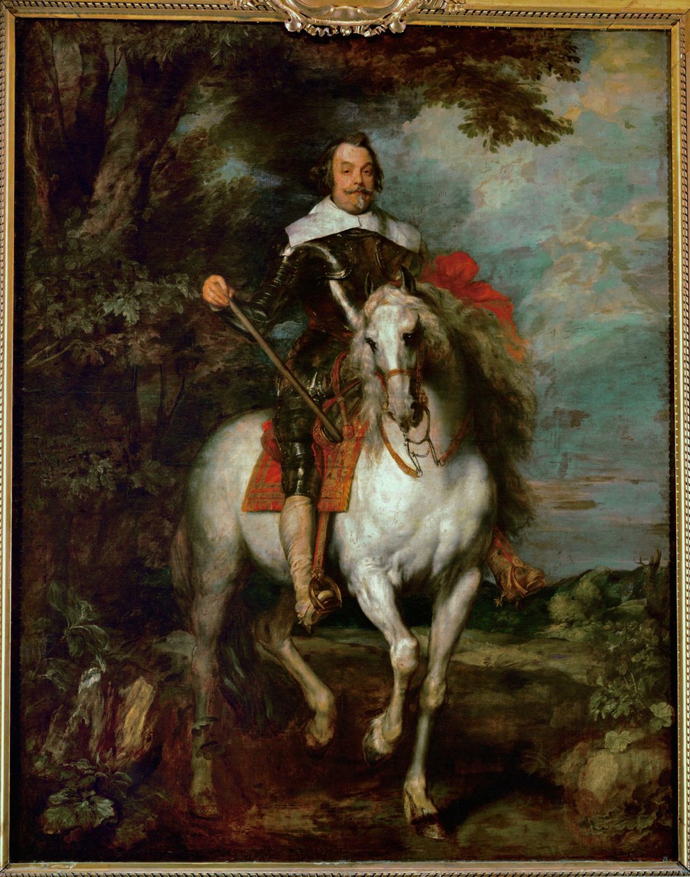 Francisco de Moncada, Ossuna grófja, nagykövet és a spanyol csapatok parancsnoka Hollandiában ... alkotó: Anthony van Dyck