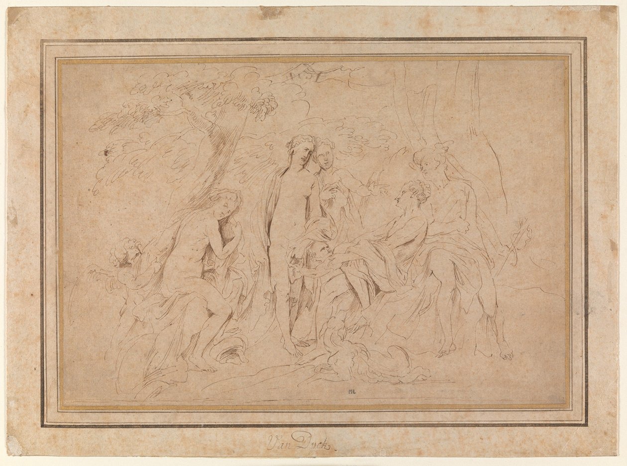 Paris ítélete alkotó: Anthony van Dyck