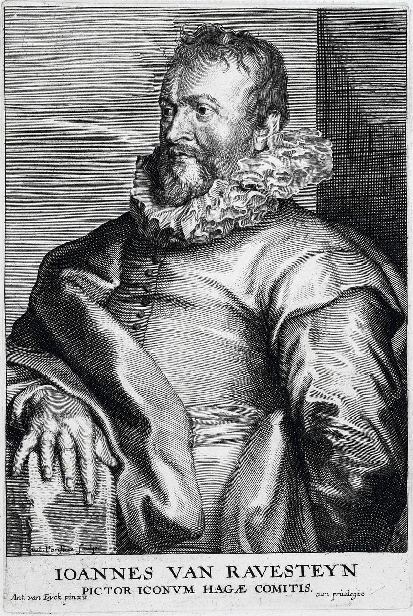 Ioannes van Ravesteyn - Pictor Iconvm Hagae Comitis alkotó: Anthony van Dyck