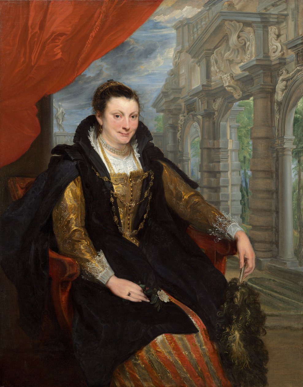 Isabella Brant, 1621. alkotó: Anthony van Dyck