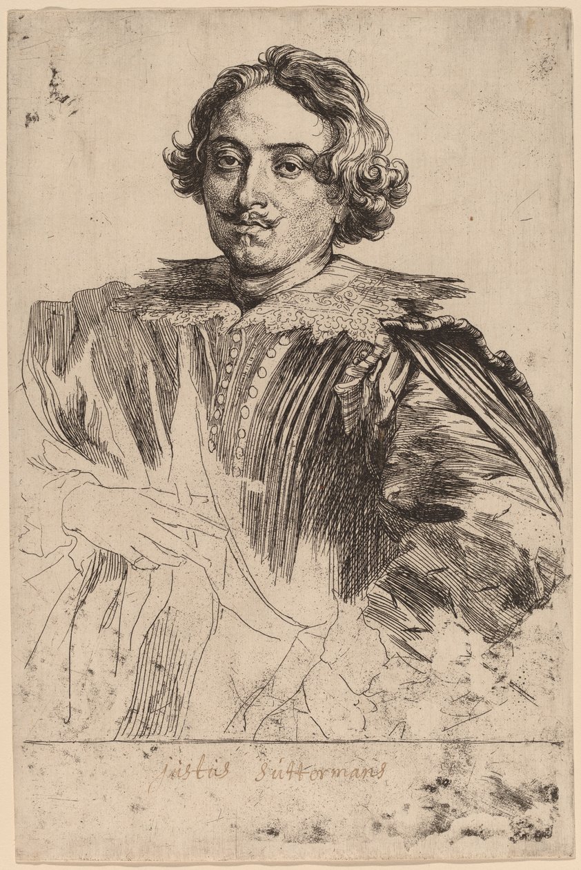 Justus Suttermans, valószínűleg 16261641. alkotó: Anthony van Dyck