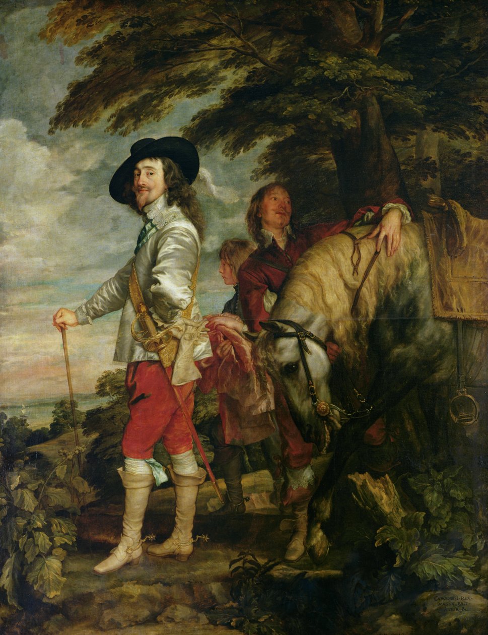 I. Károly angol király (1600-49) Huntingen, 1635 körül alkotó: Anthony van Dyck