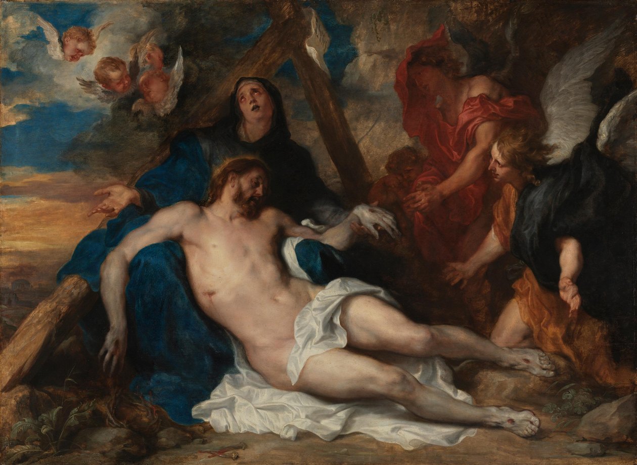 Krisztus siralma alkotó: Anthony van Dyck