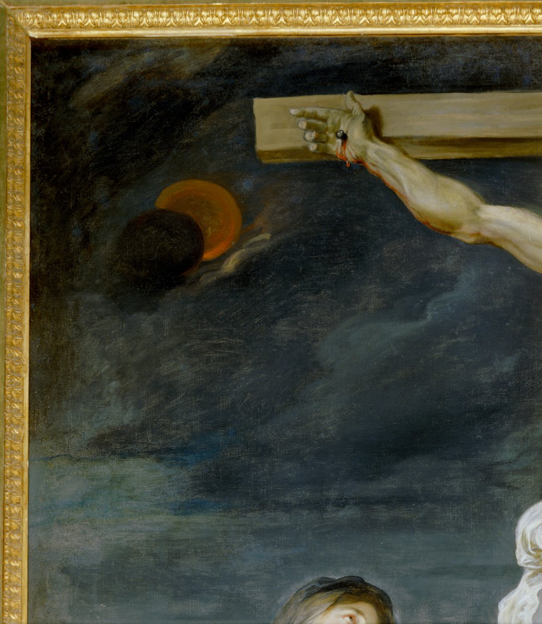 Krisztus a kereszten, Szűz Mária, Szent János és ... alkotó: Anthony van Dyck