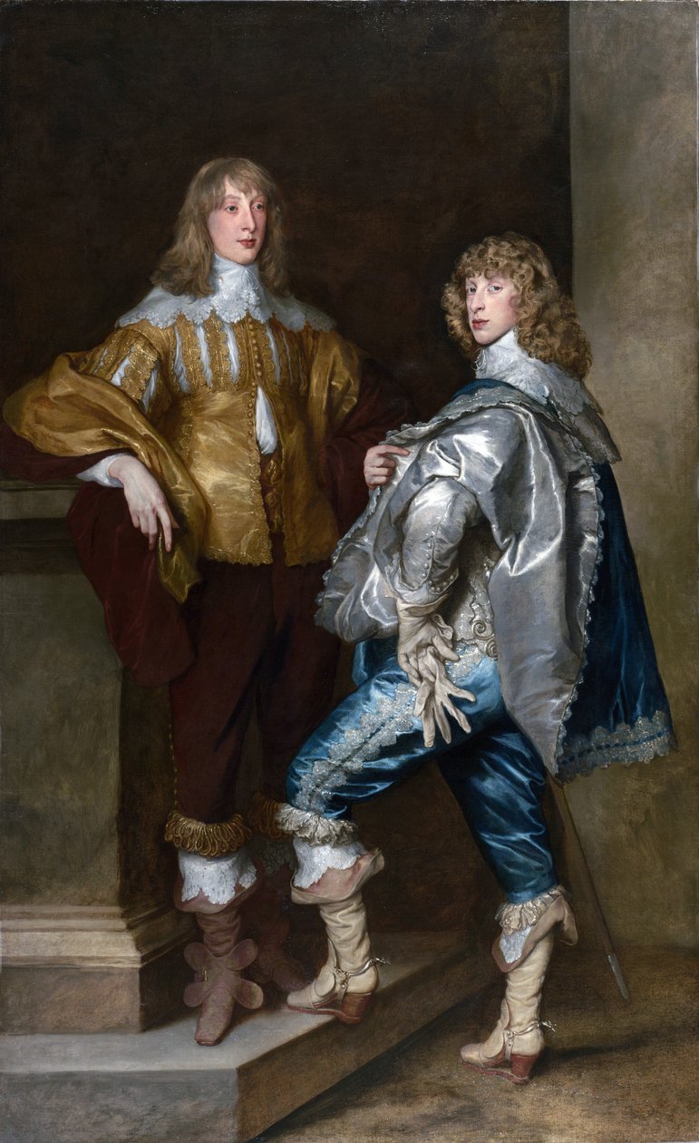 Lord John Stuart és testvére, Lord Bernard Stuart 1638 körül (olaj, vászon) alkotó: Anthony van Dyck