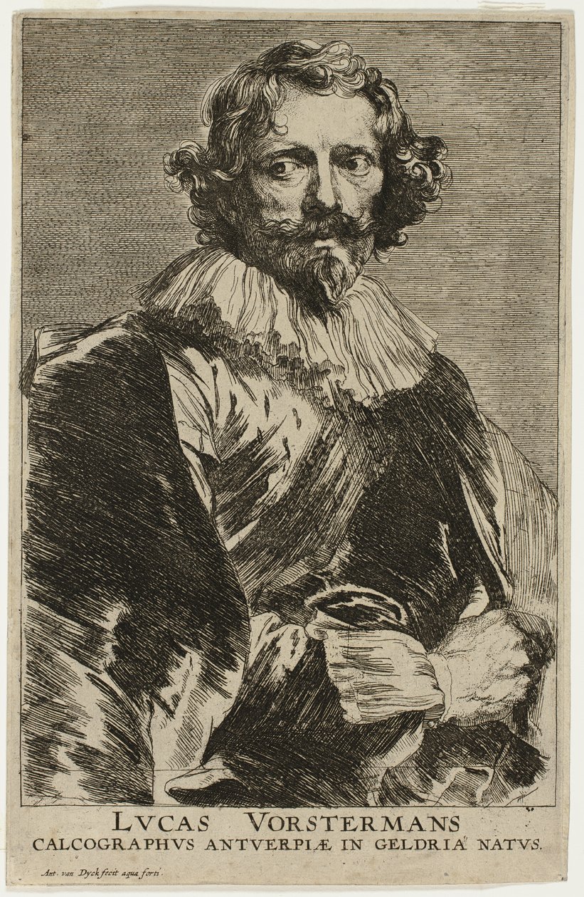 Lucas Vorsterman alkotó: Anthony van Dyck