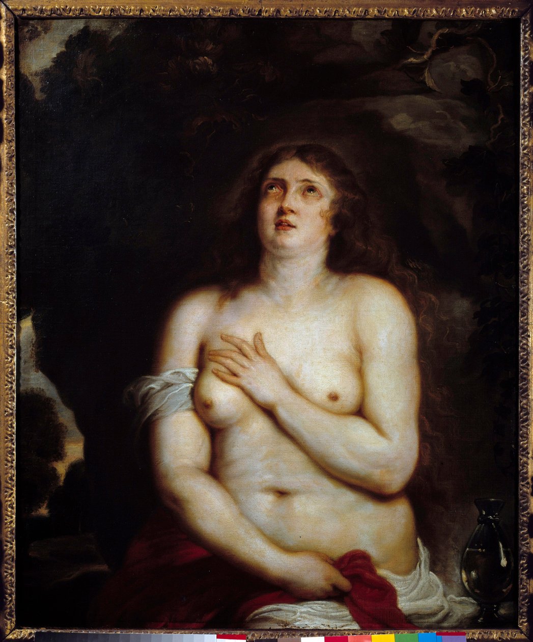 Madeleine. Szent Mária Magdolna ábrázolása eksztázisban. Anton Van Dyck (1599-1641) festménye alkotó: Anthony van Dyck