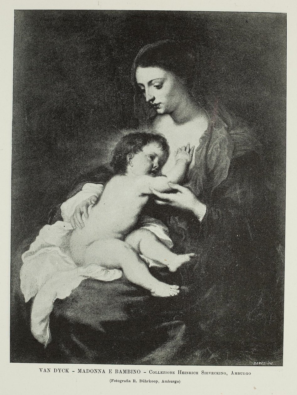 Madonna és gyermeke alkotó: Anthony van Dyck