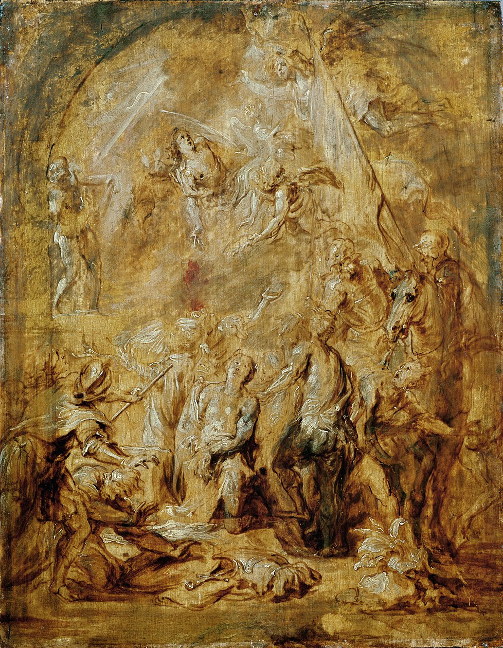 Szent György vértanúhalála alkotó: Anthony van Dyck