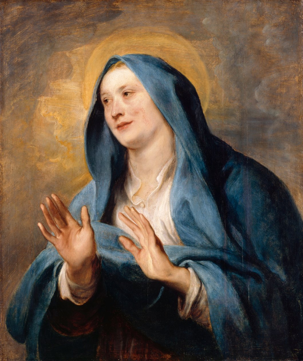 Mária mint Mater Dei alkotó: Anthony van Dyck