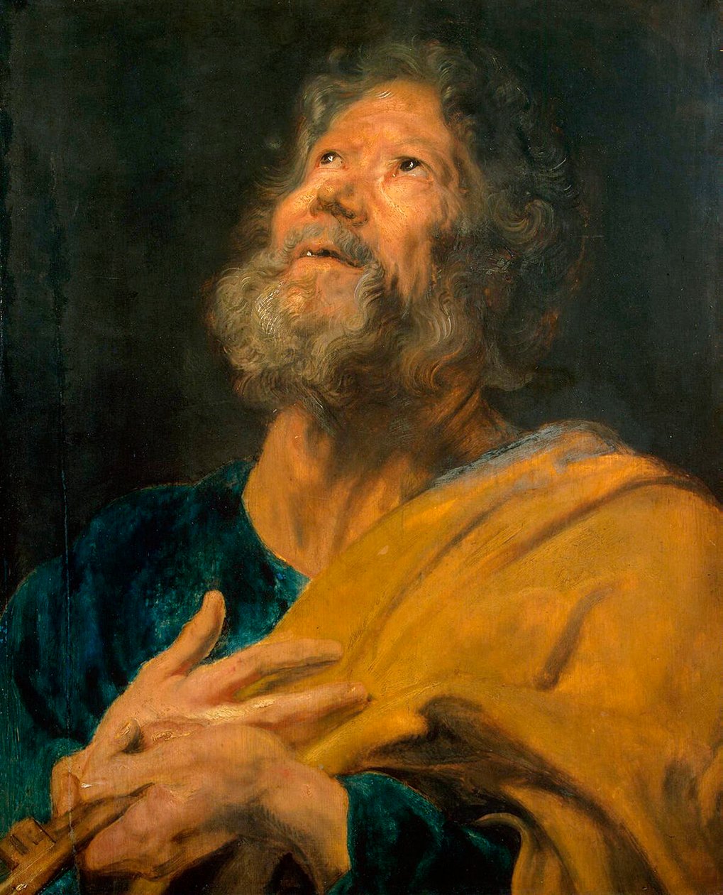 Péter apostol, 1617-1618. alkotó: Anthony van Dyck