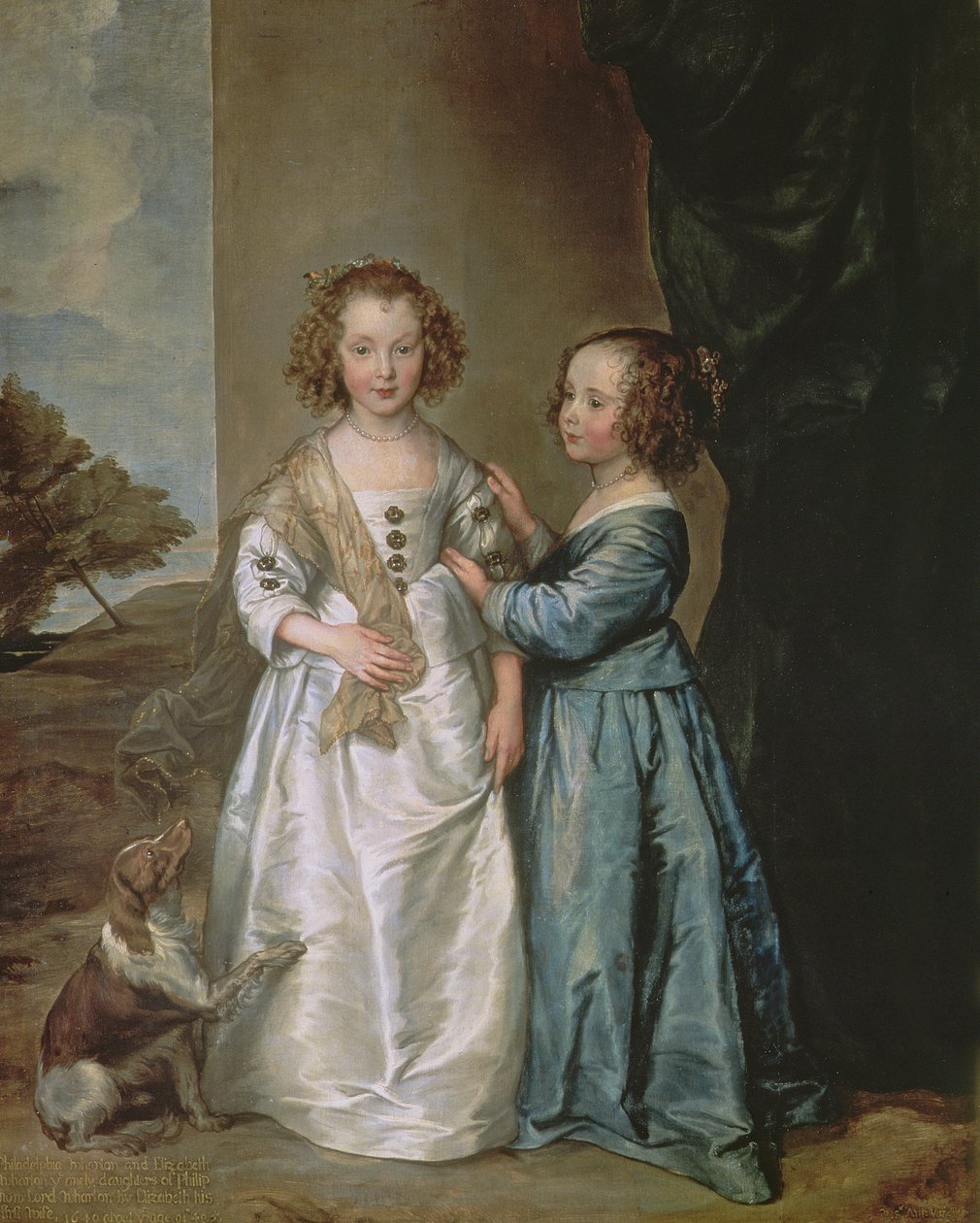 Philadelphia és Elisabeth Wharton alkotó: Anthony van Dyck