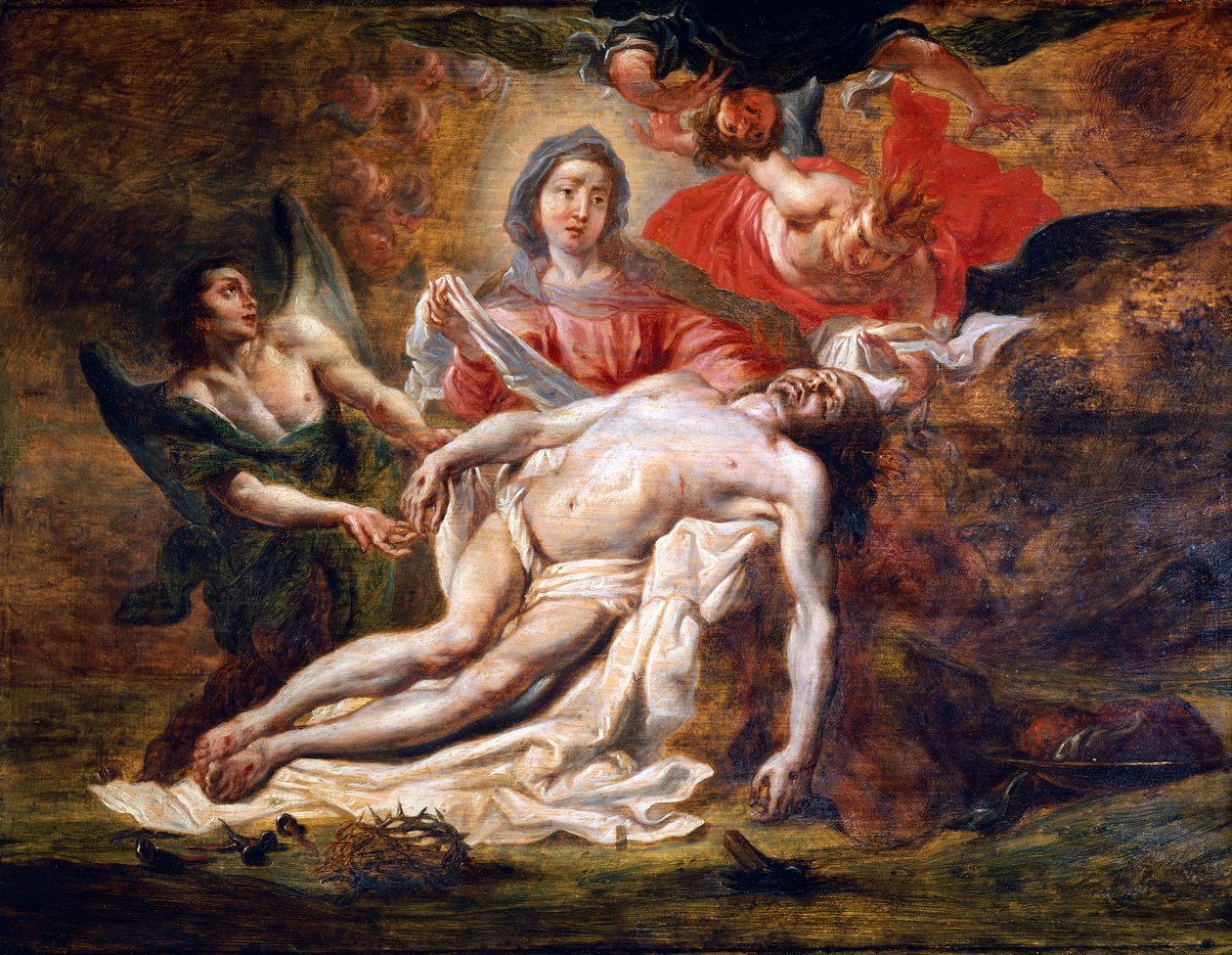 Pieta, Anthony van Dyck (1599-1641) alkotó: Anthony van Dyck