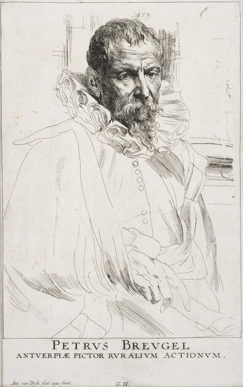 Pieter Brueghel alkotó: Anthony van Dyck