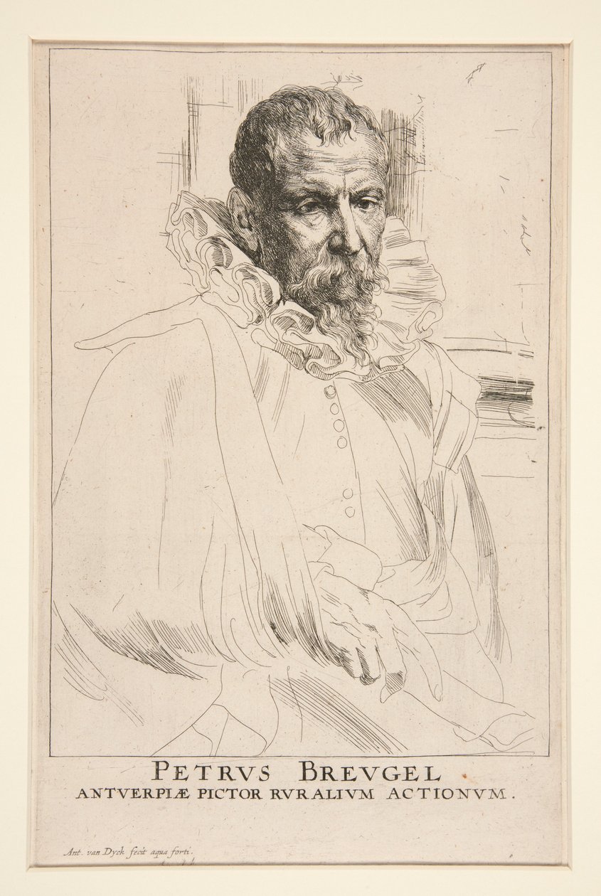 Ifjabb Pieter Brueghel alkotó: Anthony van Dyck