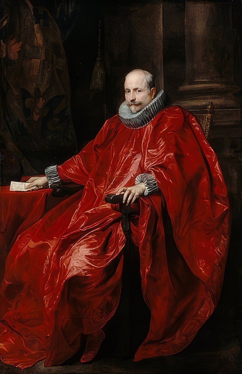 Agostino Pallavicini portréja. 1621 körül alkotó: Anthony van Dyck