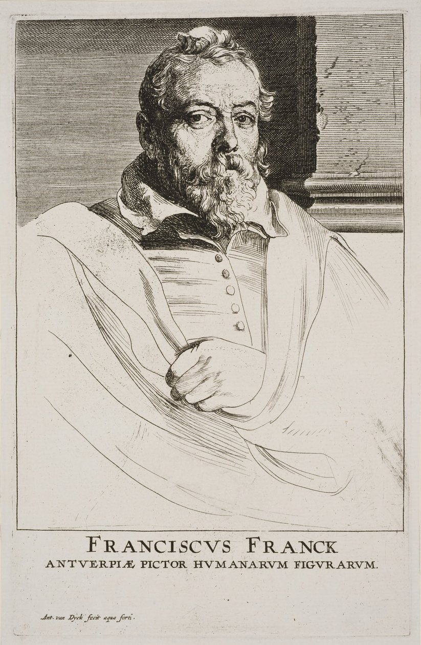Frans Francken portréja alkotó: Anthony van Dyck