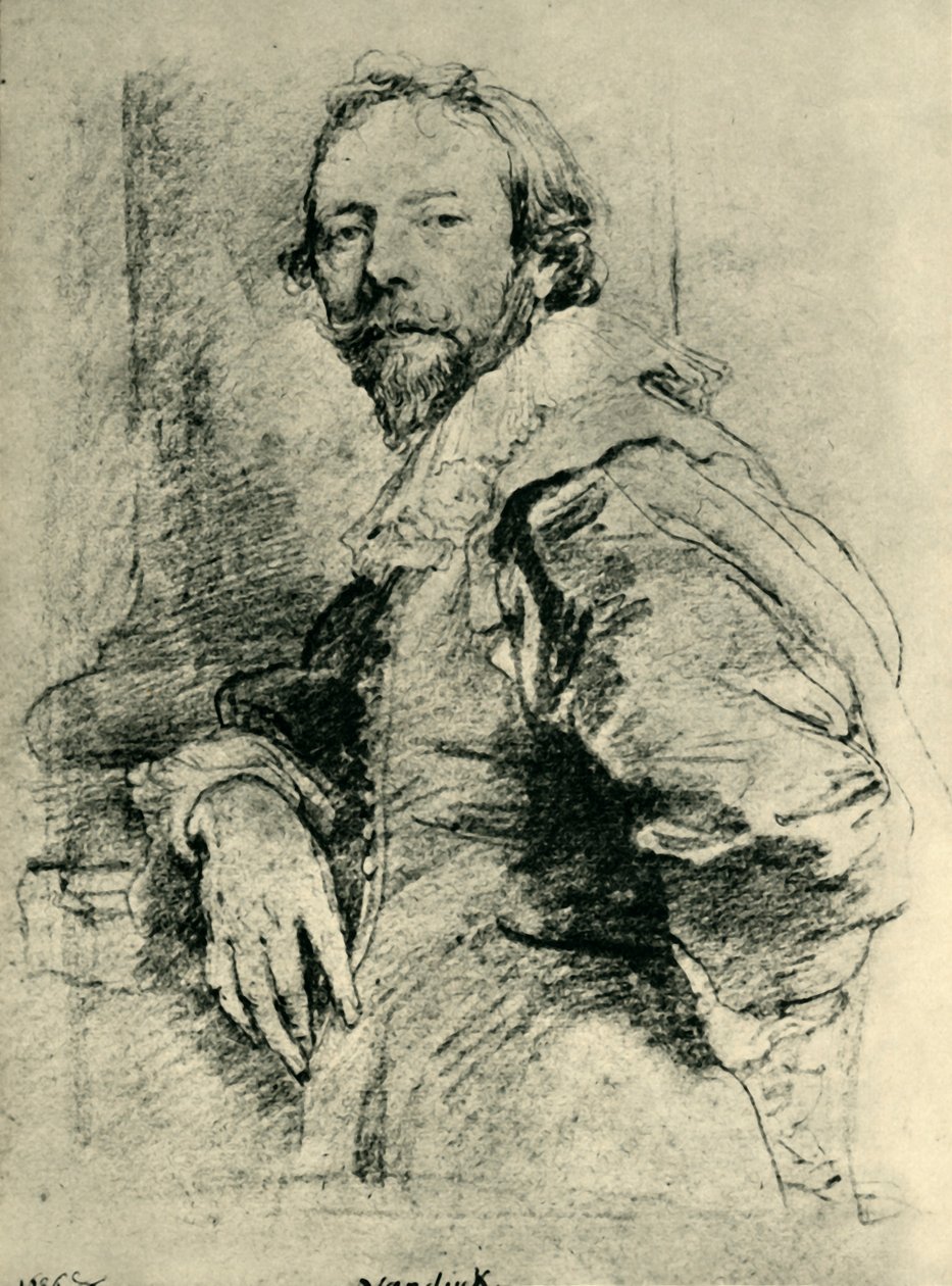 Adam de Coster portréja, 1627-1635, 1943. alkotó: Anthony van Dyck